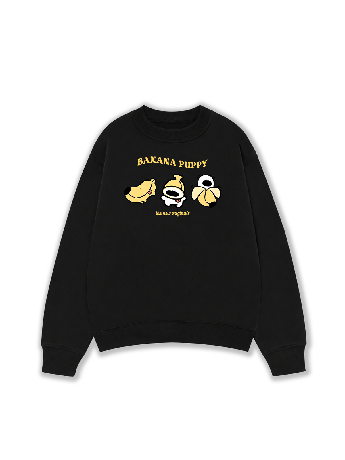 Áo Sweater Nỉ Hai Da Banana Puppy