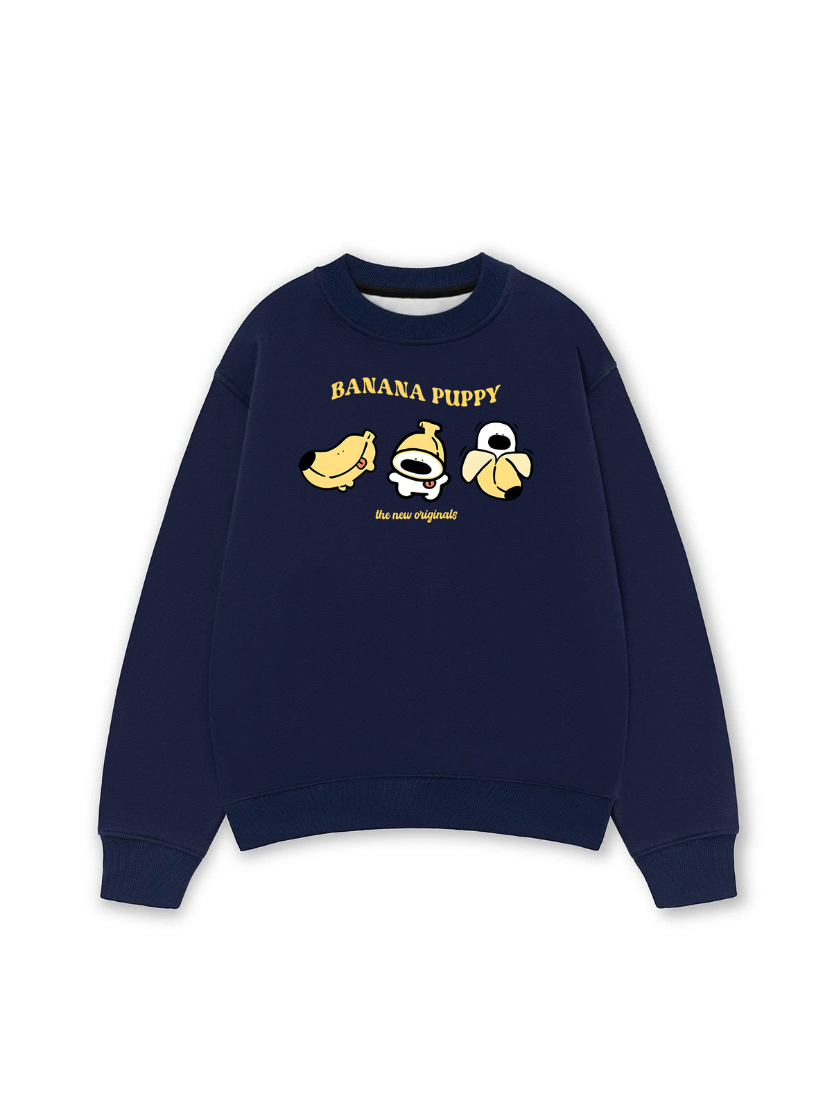 Áo Sweater Nỉ Hai Da Banana Puppy