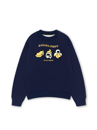 Áo Sweater Nỉ Hai Da Banana Puppy