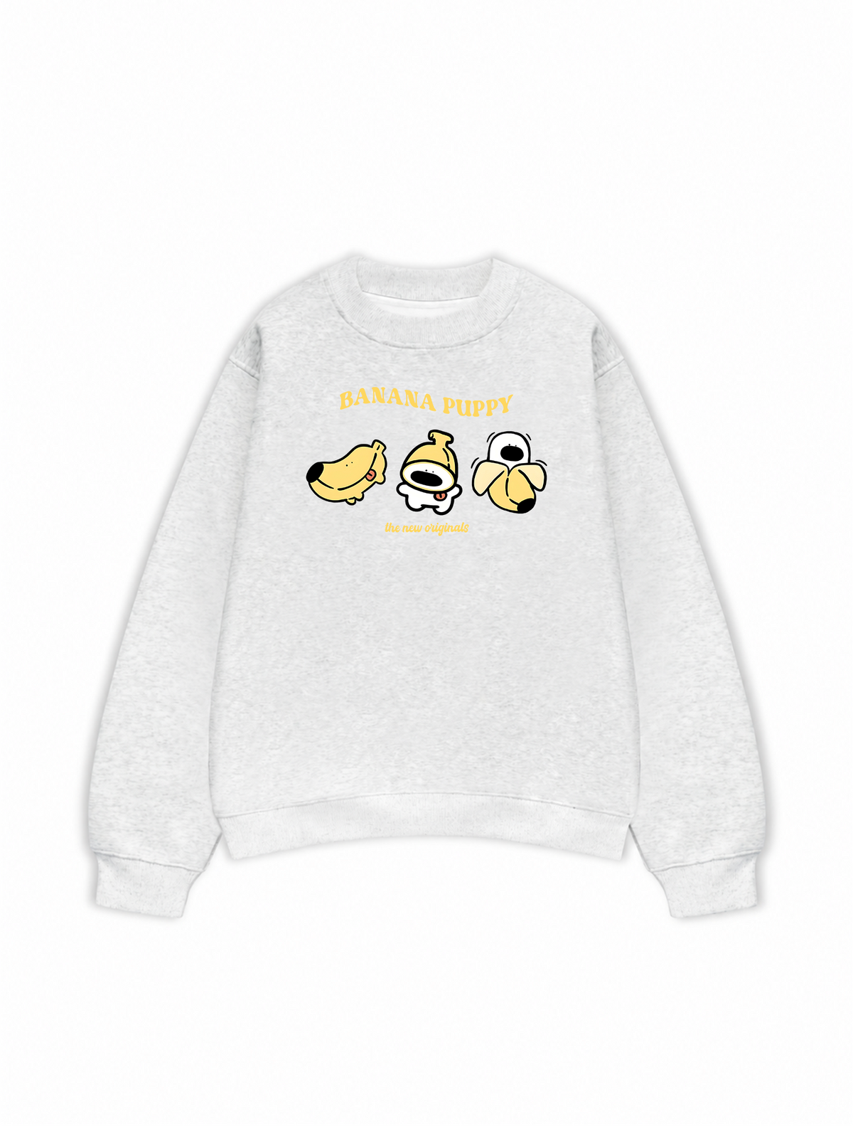 Áo Sweater Nỉ Hai Da Banana Puppy