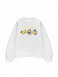 Áo Sweater Nỉ Hai Da Banana Puppy