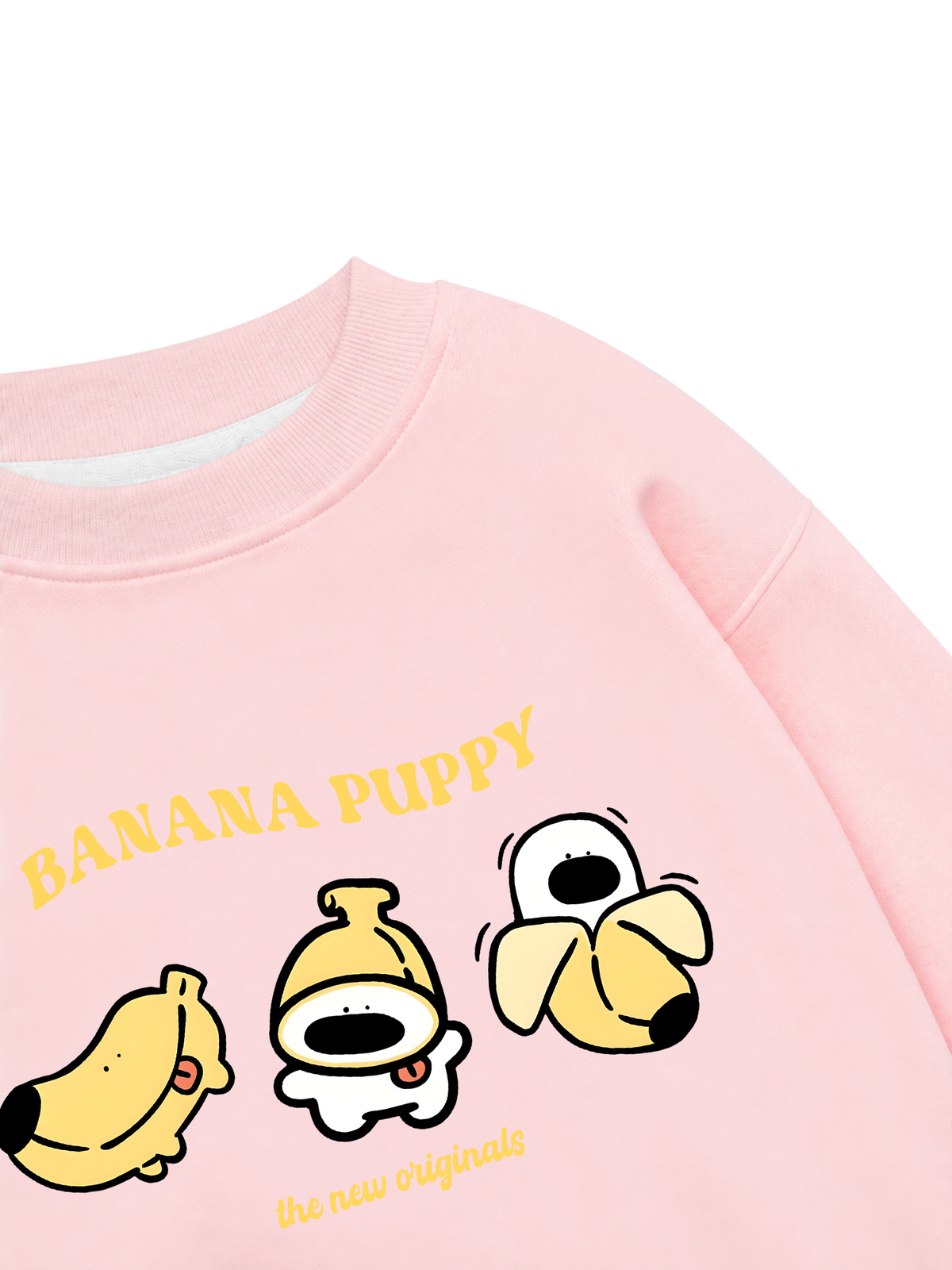 Áo Sweater Nỉ Hai Da Banana Puppy