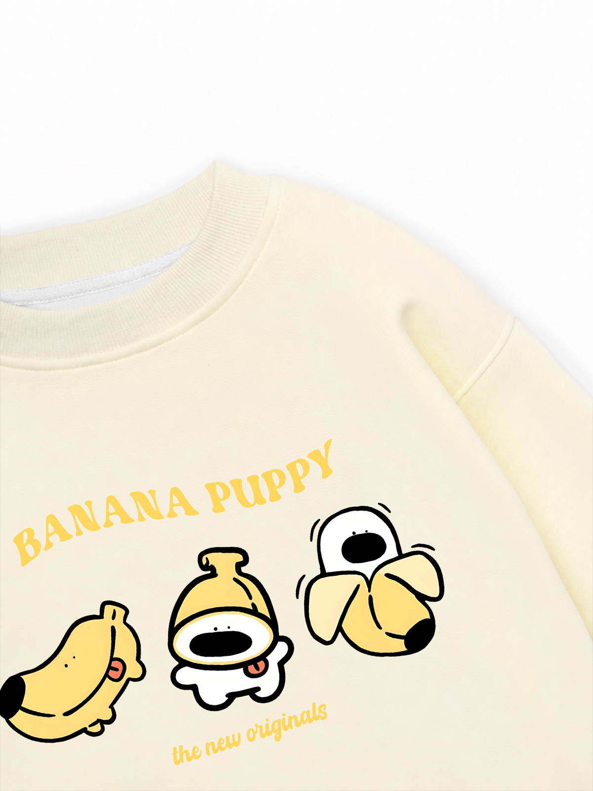 Áo Sweater Nỉ Hai Da Banana Puppy