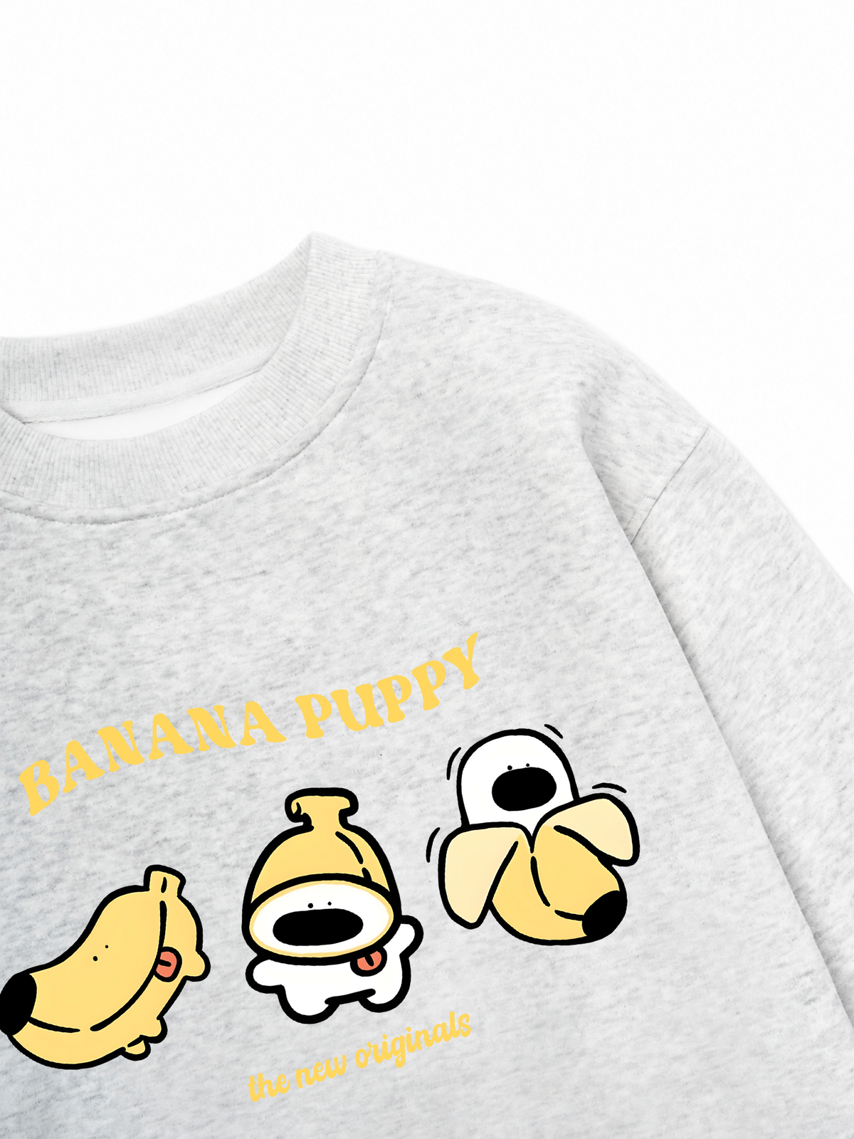 Áo Sweater Nỉ Hai Da Banana Puppy