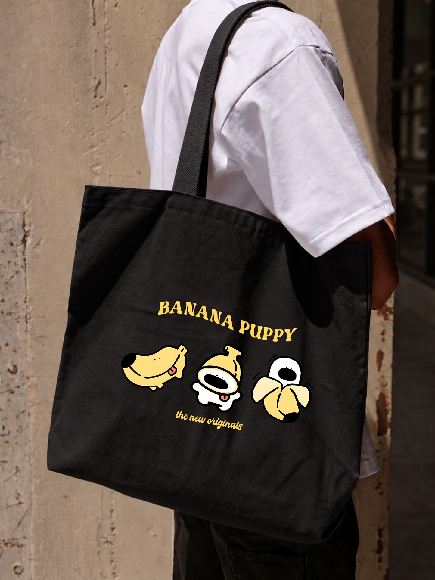 Túi Tote Banana Puppy