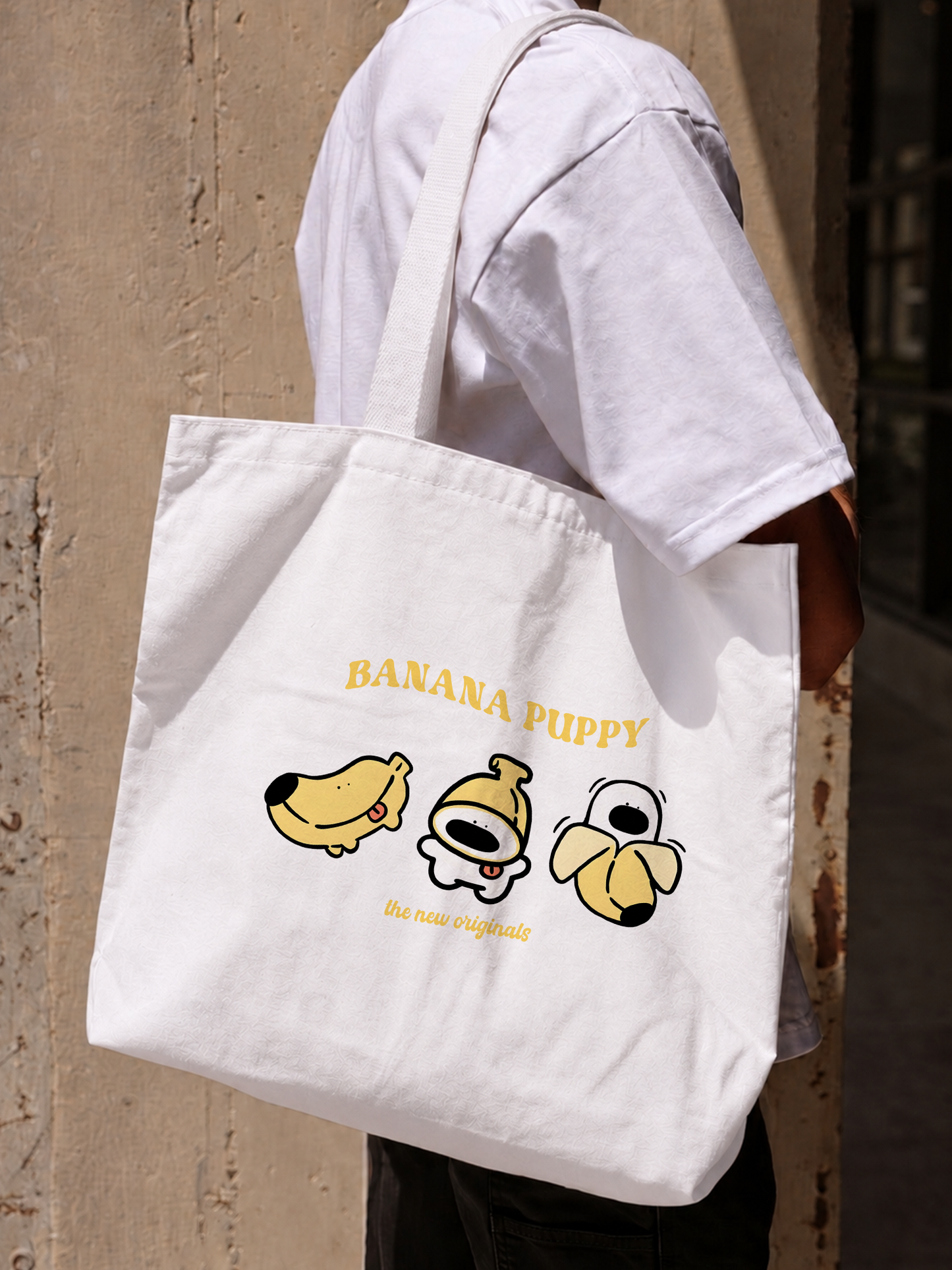 Túi Tote Banana Puppy