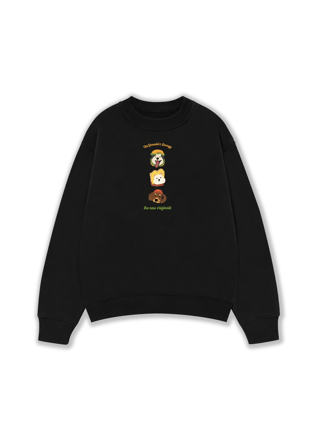 Áo Sweater Nỉ Hai Da Mc Energy