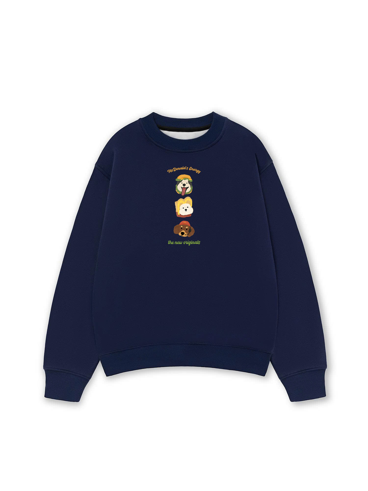 Áo Sweater Nỉ Hai Da Mc Energy