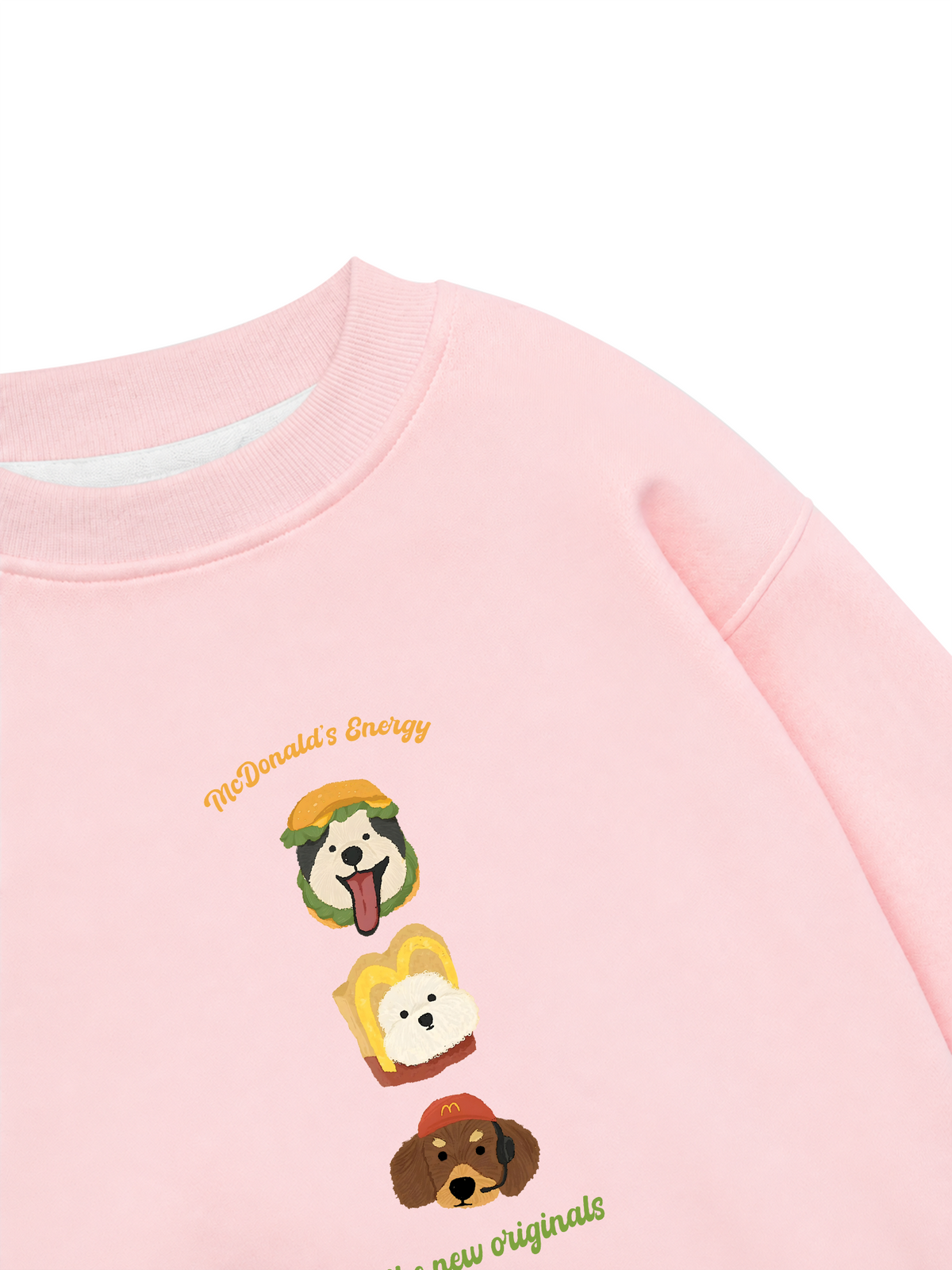 Áo Sweater Nỉ Hai Da Mc Energy