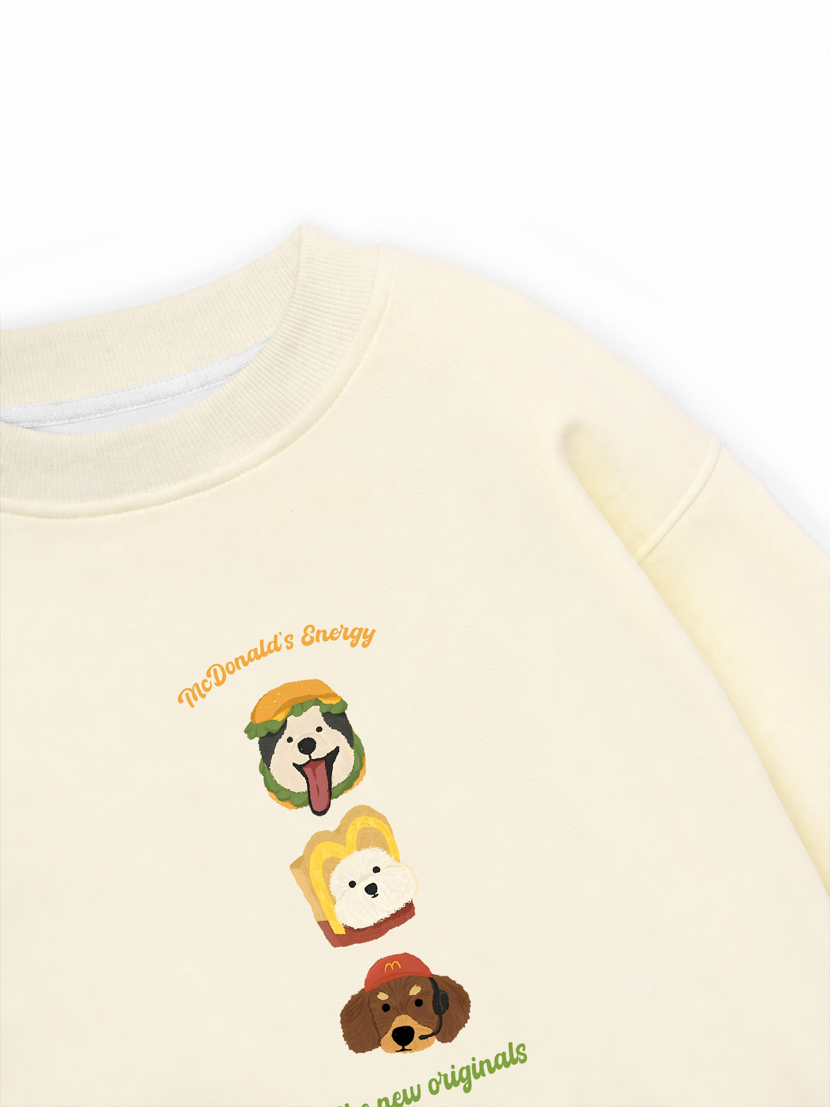 Áo Sweater Nỉ Hai Da Mc Energy