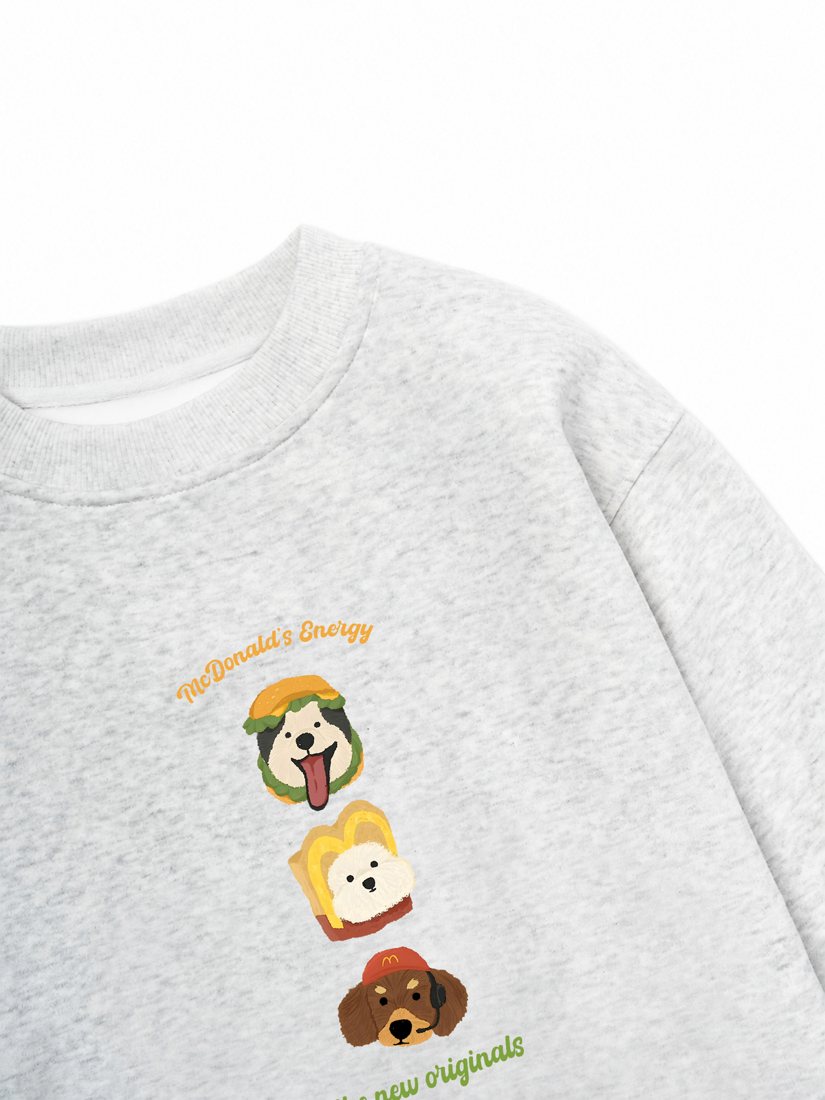Áo Sweater Nỉ Hai Da Mc Energy