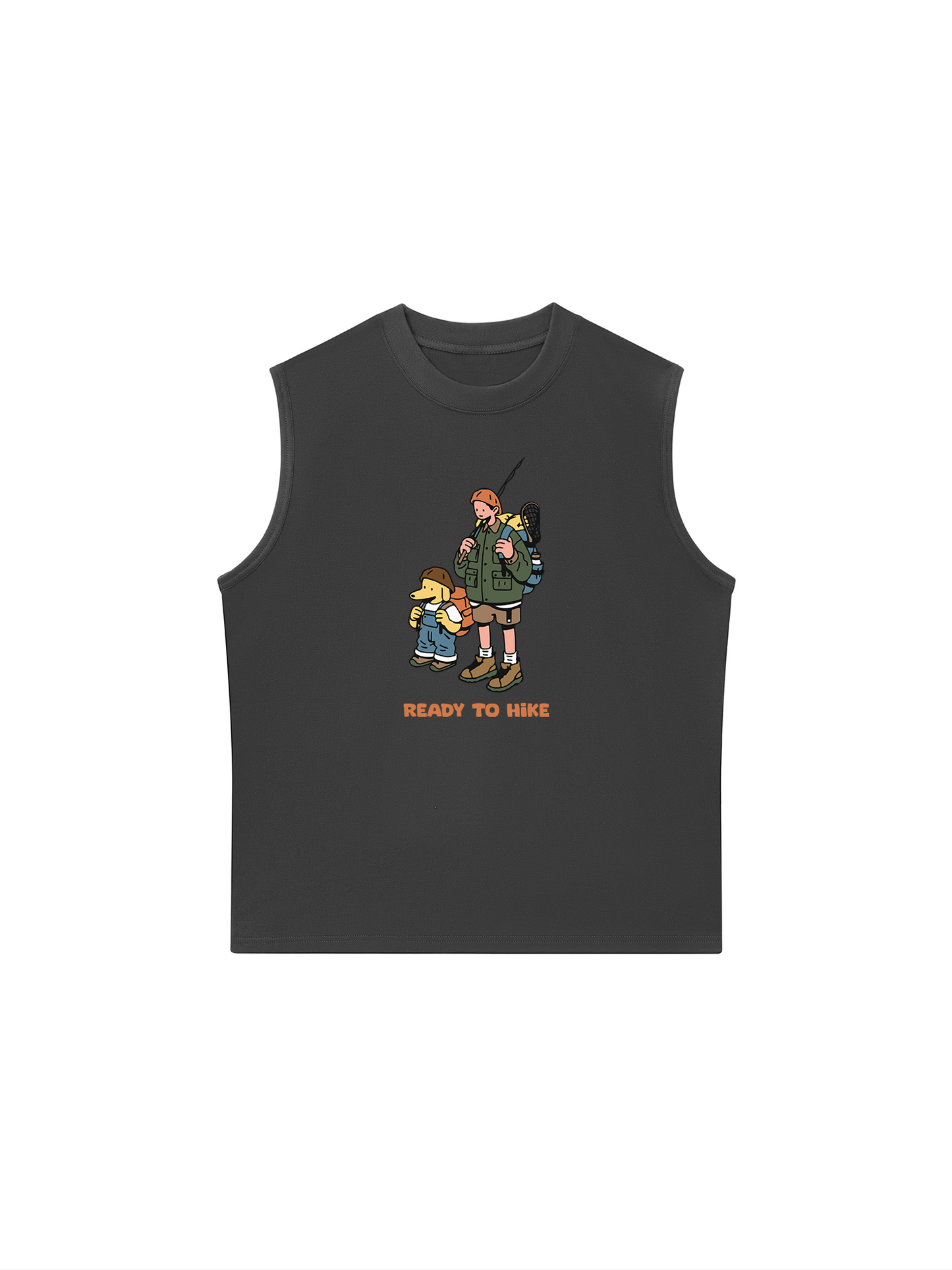 Áo Ba Lỗ Relaxed Fit Go Outside Ready to Hike
