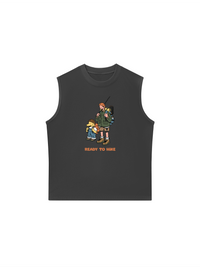 Áo Ba Lỗ Relaxed Fit Go Outside Ready to Hike