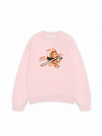 Áo Sweater Nỉ Hai Da Sushi Meow