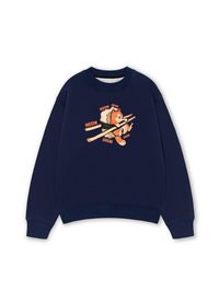 Áo Sweater Nỉ Hai Da Sushi Meow