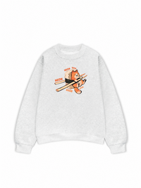 Áo Sweater Nỉ Hai Da Sushi Meow