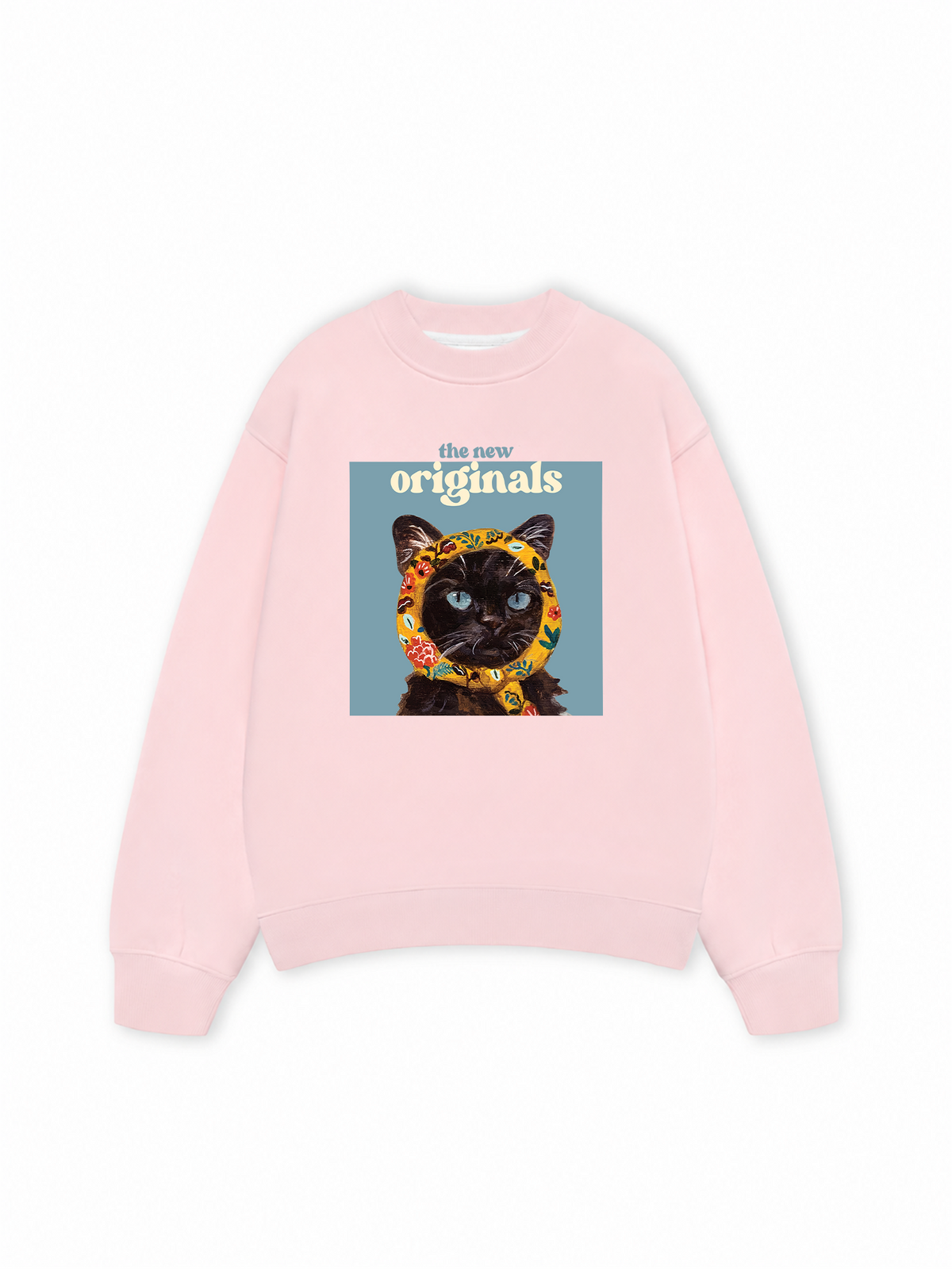 Áo Sweater Nỉ Hai Da Cat Époque