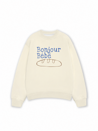 Áo Sweater Nỉ Hai Da Bonjour Bebe