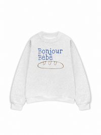 Áo Sweater Nỉ Hai Da Bonjour Bebe