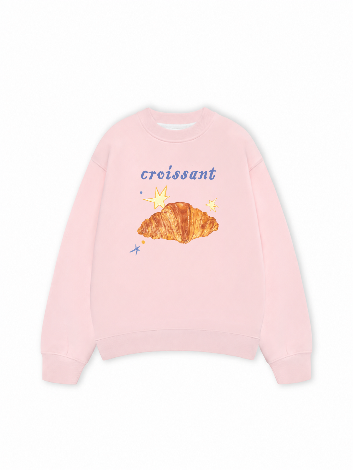 Áo Sweater Nỉ Hai Da Croissant