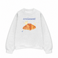 Áo Sweater Nỉ Hai Da Croissant
