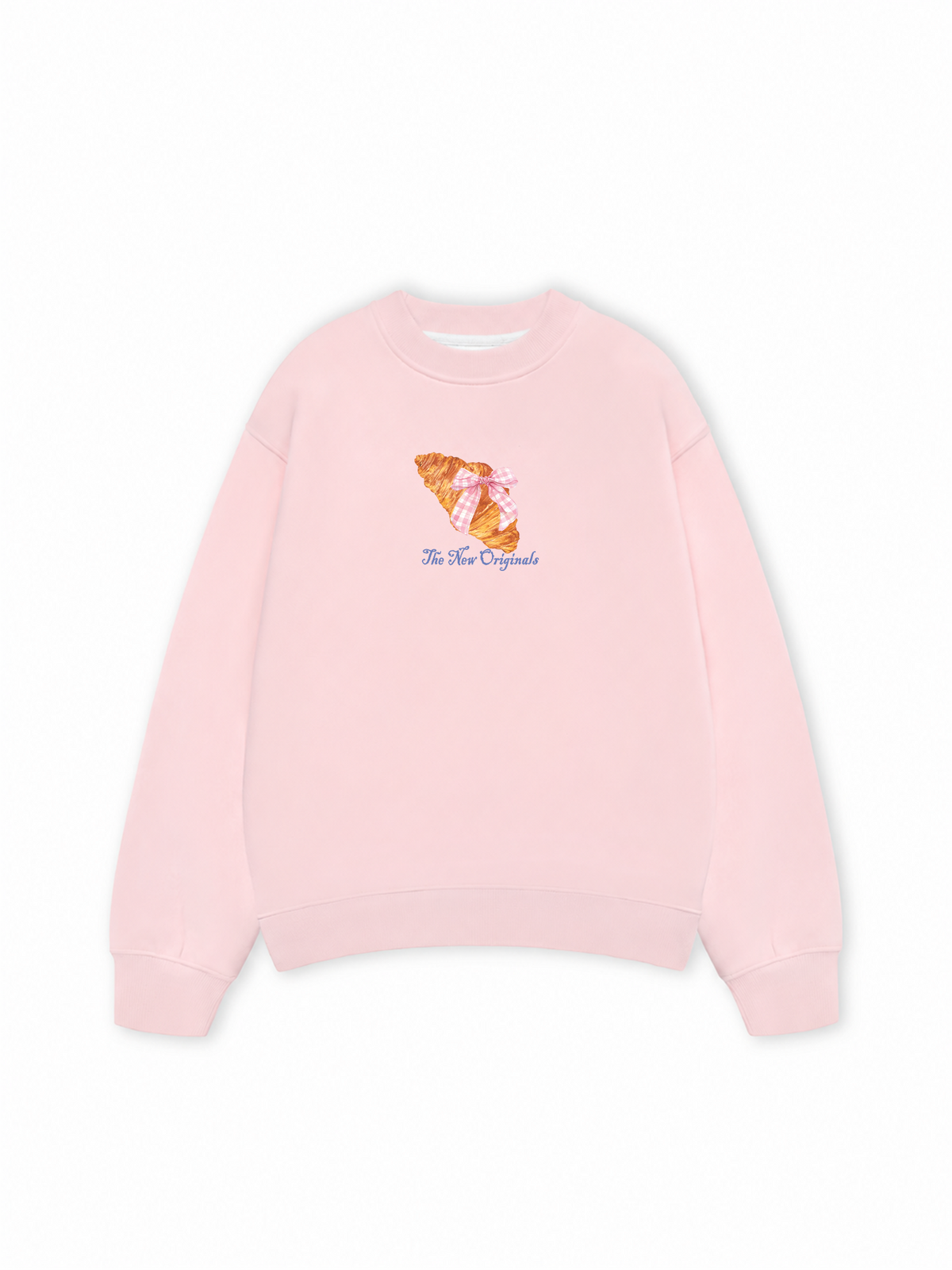 Áo Sweater Nỉ Hai Da Go Get A Croissant