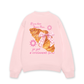 Áo Sweater Nỉ Hai Da Go Get A Croissant