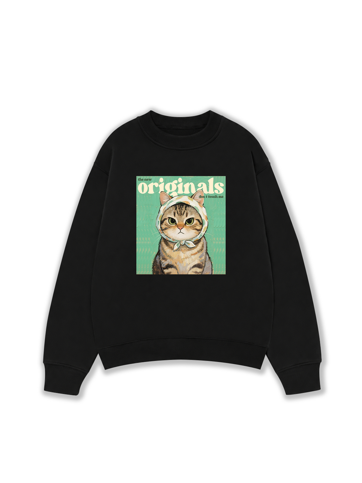 Áo Sweater Nỉ Hai Da Don't Touch Me