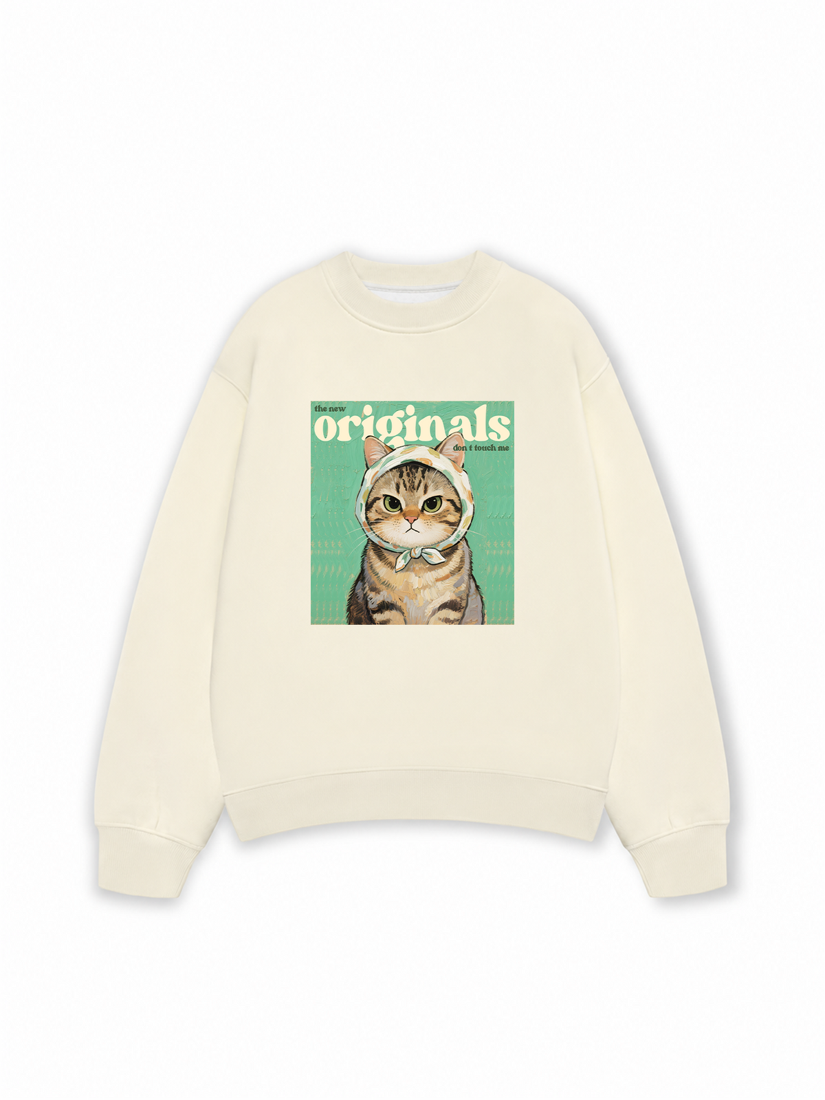 Áo Sweater Nỉ Hai Da Don't Touch Me