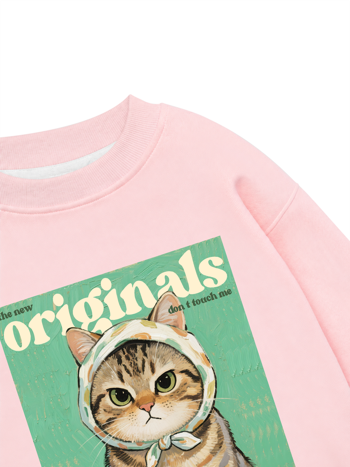 Áo Sweater Nỉ Hai Da Don't Touch Me