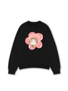 Áo Sweater Nỉ Hai Da Flower Cat