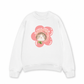 Áo Sweater Nỉ Hai Da Flower Cat