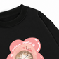 Áo Sweater Nỉ Hai Da Flower Cat