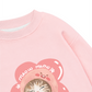 Áo Sweater Nỉ Hai Da Flower Cat