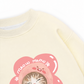 Áo Sweater Nỉ Hai Da Flower Cat