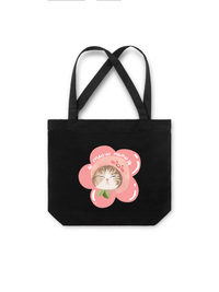 Túi Tote Flower Cat