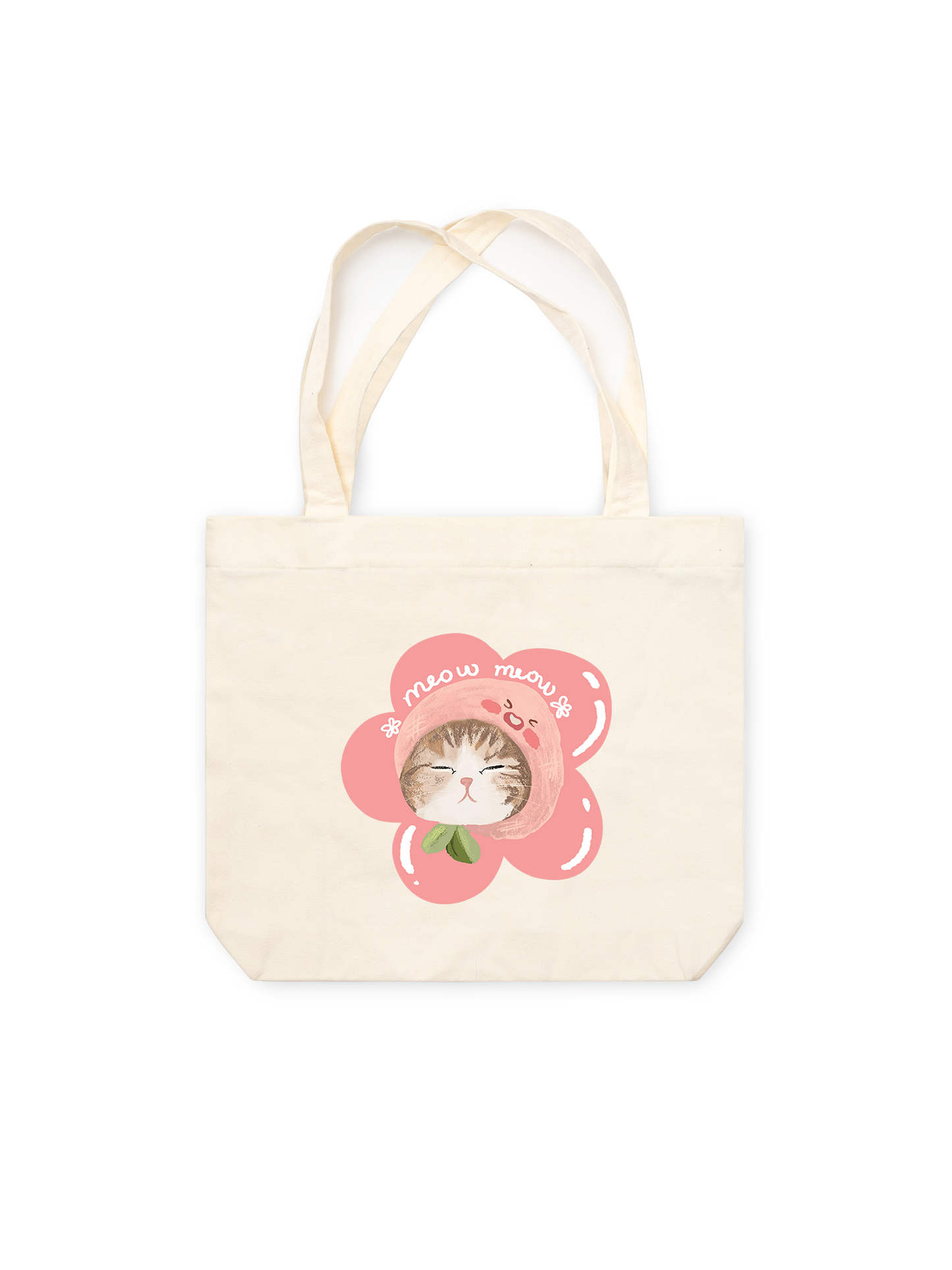 Túi Tote Flower Cat