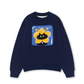 Áo Sweater Nỉ Hai Da Black Cute Cat
