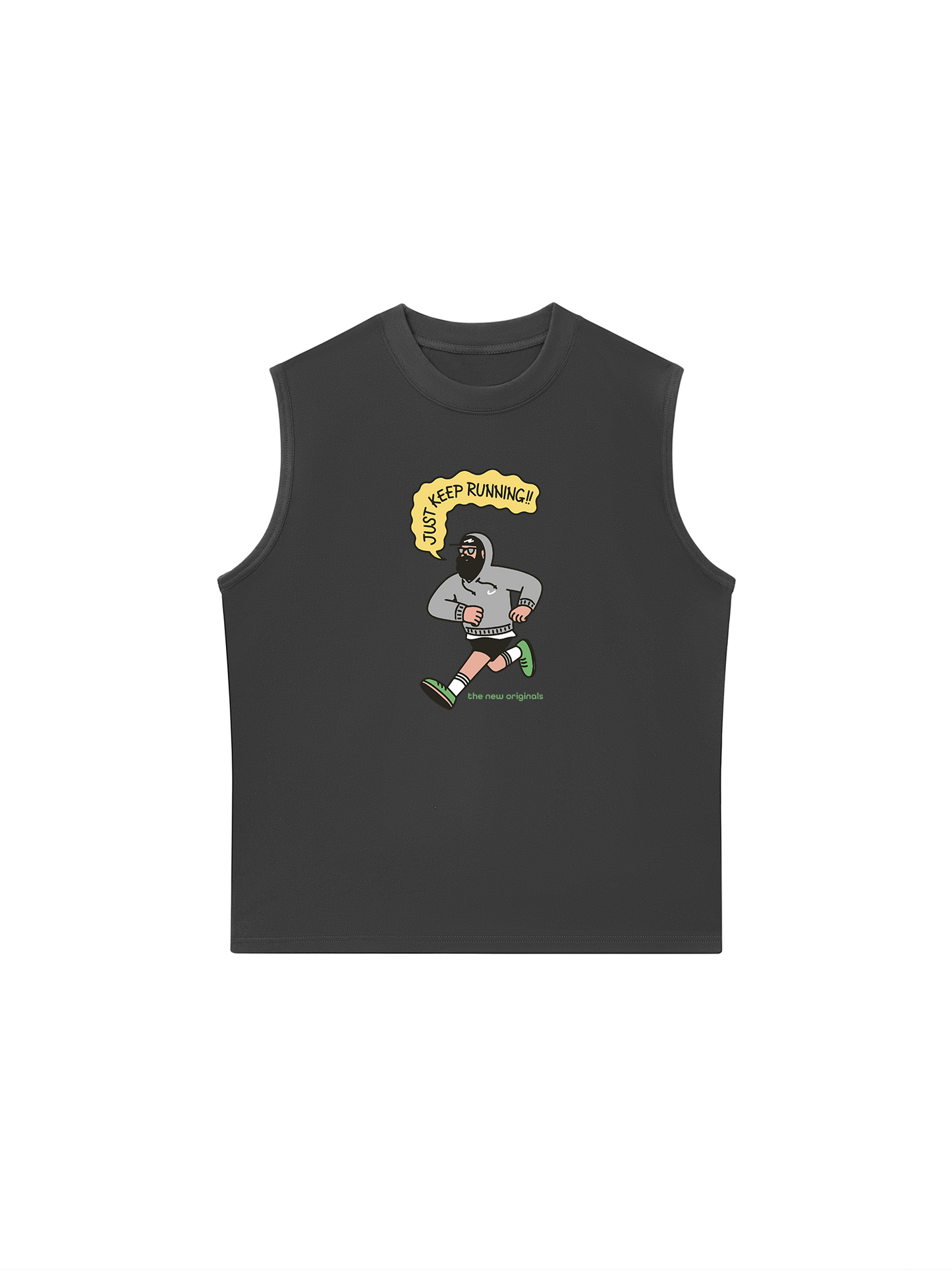 Áo Ba Lỗ Relaxed Fit Just Keep Running