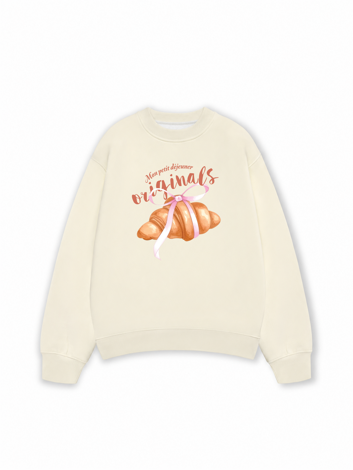 Áo Sweater Nỉ Hai Da Mon Petit Dejeuner