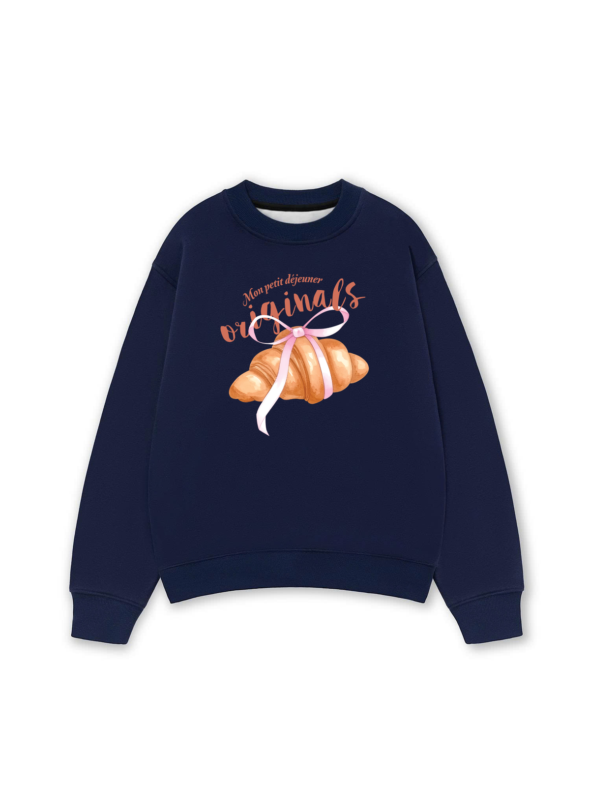 Áo Sweater Nỉ Hai Da Mon Petit Dejeuner