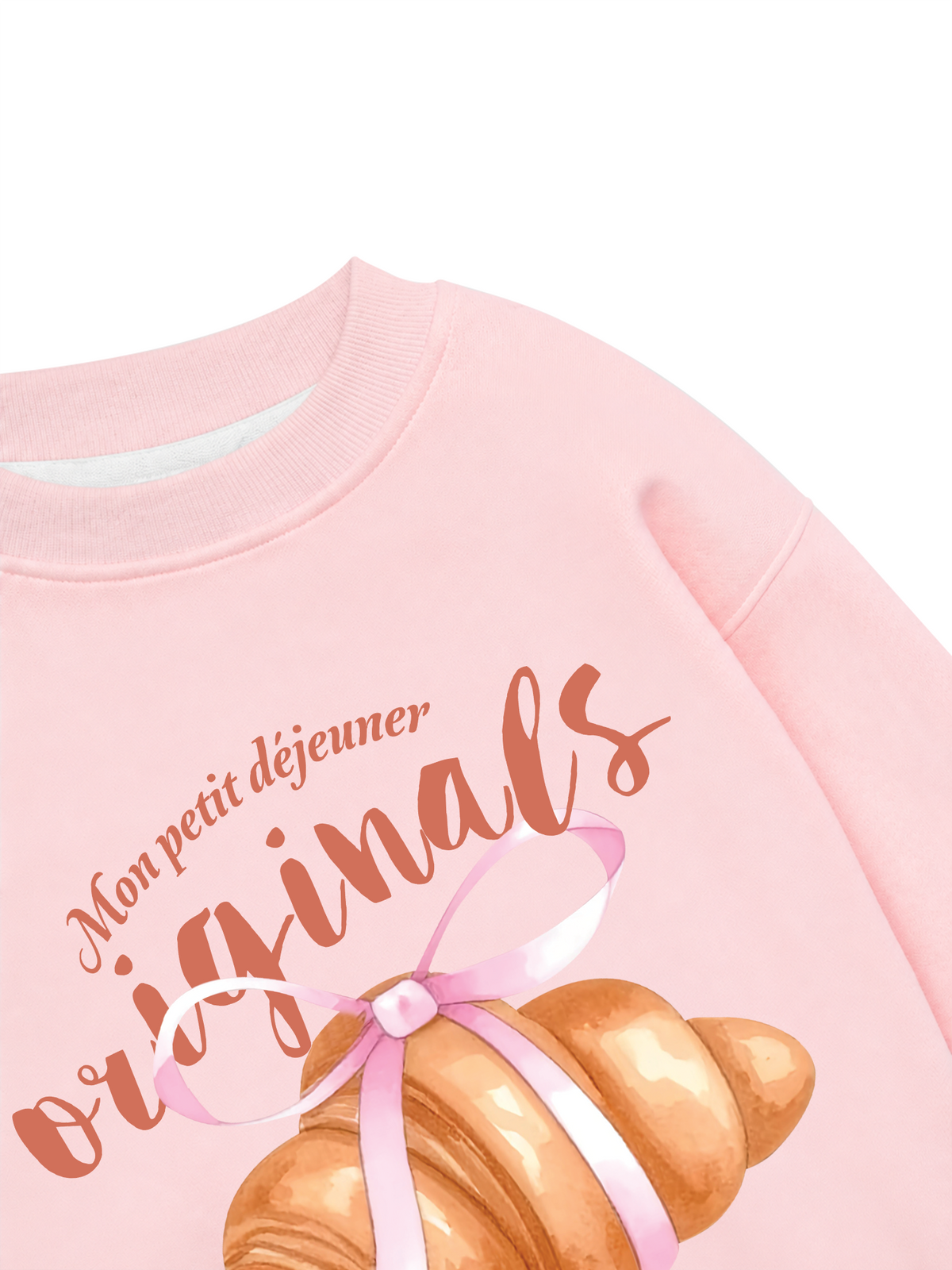 Áo Sweater Nỉ Hai Da Mon Petit Dejeuner