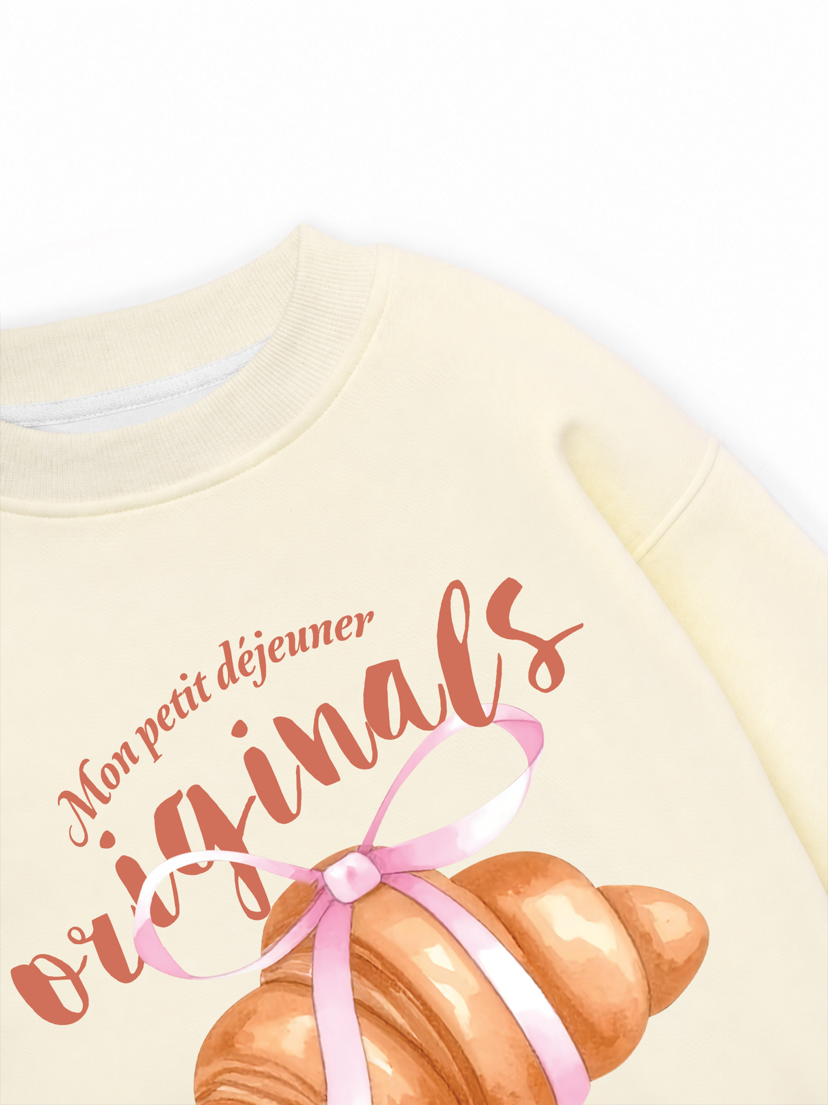 Áo Sweater Nỉ Hai Da Mon Petit Dejeuner