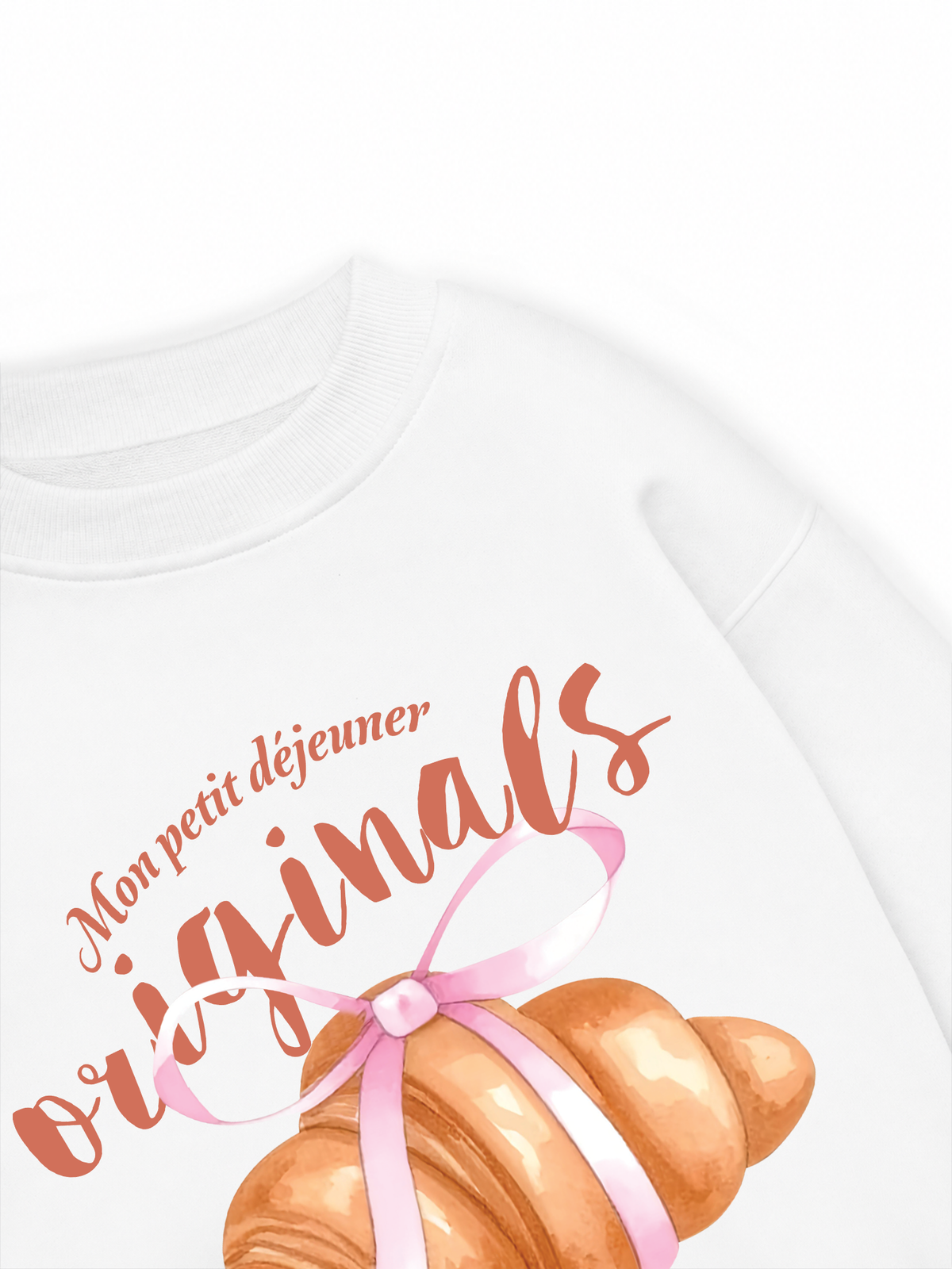 Áo Sweater Nỉ Hai Da Mon Petit Dejeuner