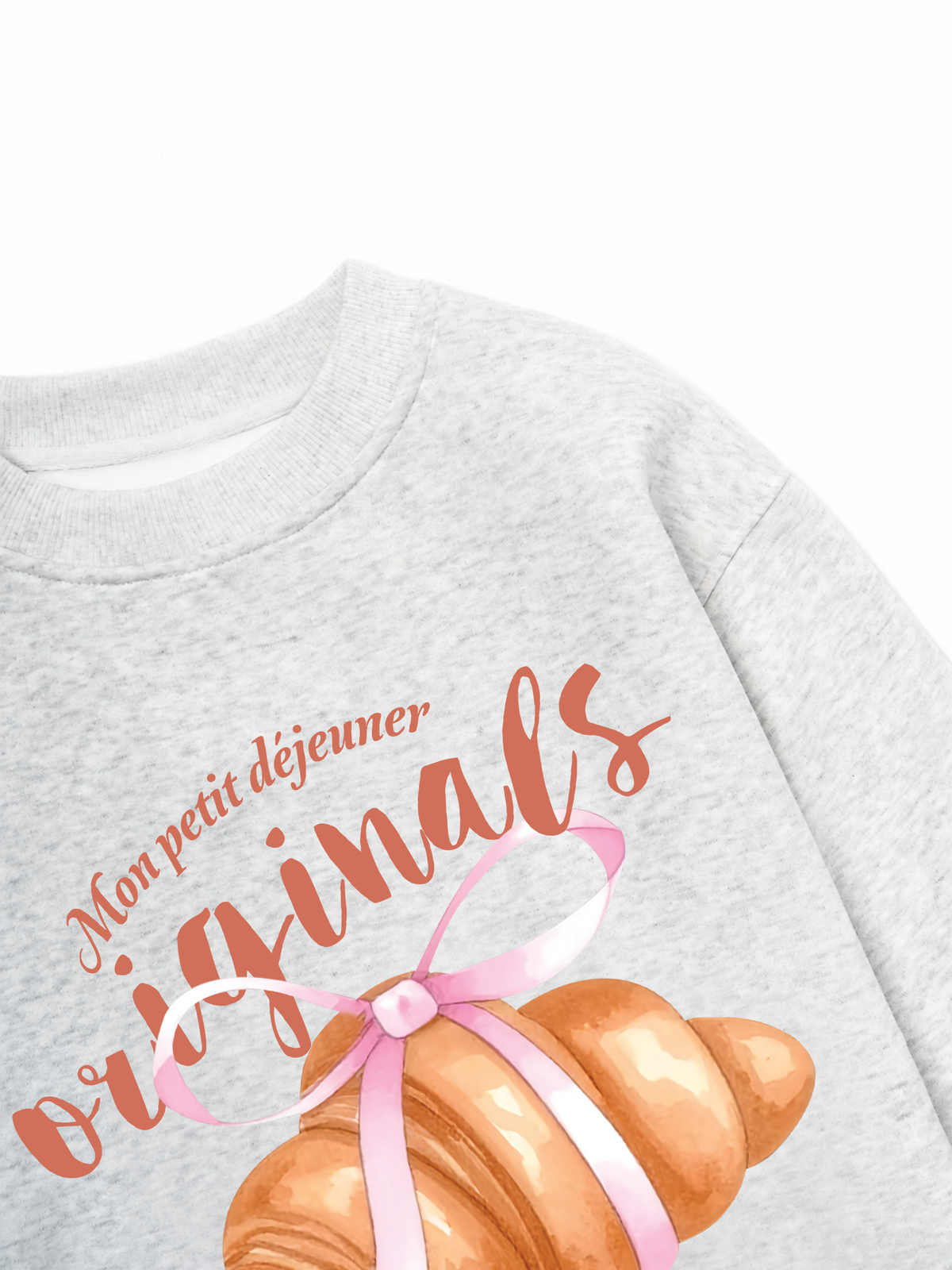 Áo Sweater Nỉ Hai Da Mon Petit Dejeuner