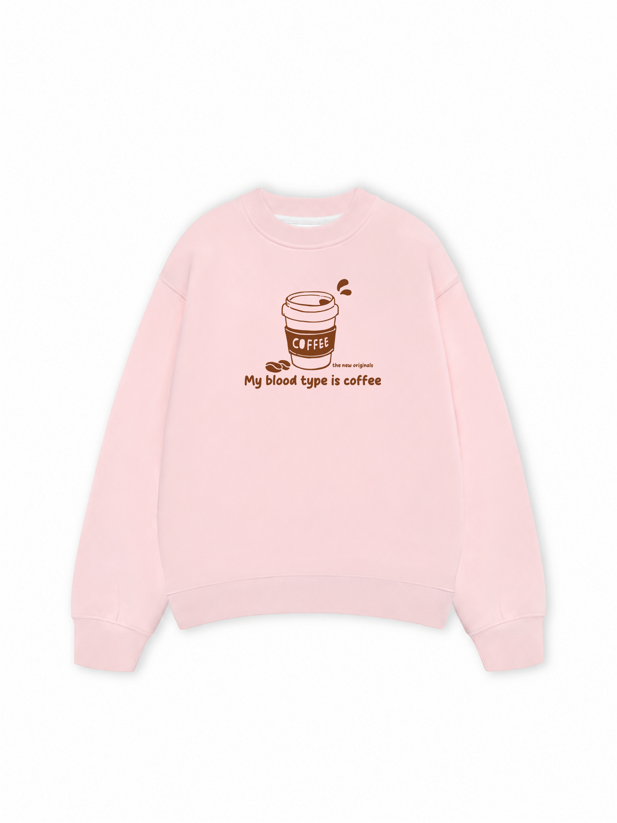 Áo Sweater Nỉ Hai Da My Blood Type Is Coffee