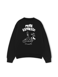 Áo Sweater Nỉ Hai Da More Espresso