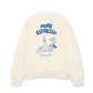 Áo Sweater Nỉ Hai Da More Espresso