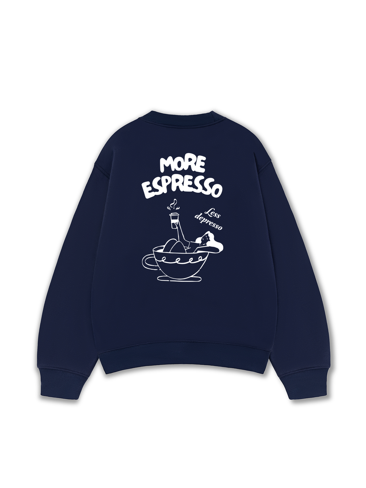 Áo Sweater Nỉ Hai Da More Espresso