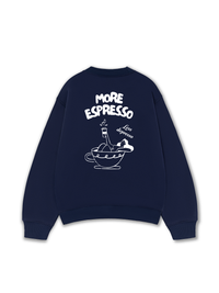 Áo Sweater Nỉ Hai Da More Espresso